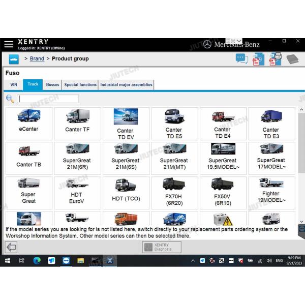 V2024 MB Star OEM C6 DOIP Multiplexer VCI SD Connect XENTRY VCI Diagnosis Tool With Getac F110 tablet
