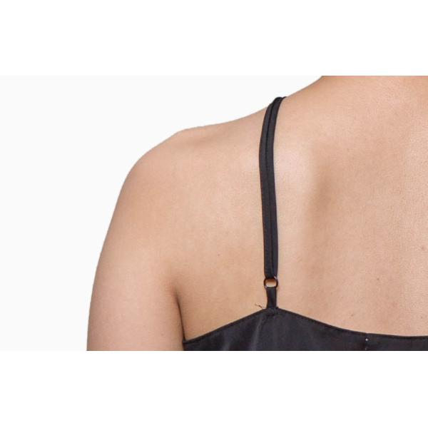 Sexy Silky Stylish Womens Satin Pyjamas Ladies Sleeveless Top and Wide Ruffled Pant