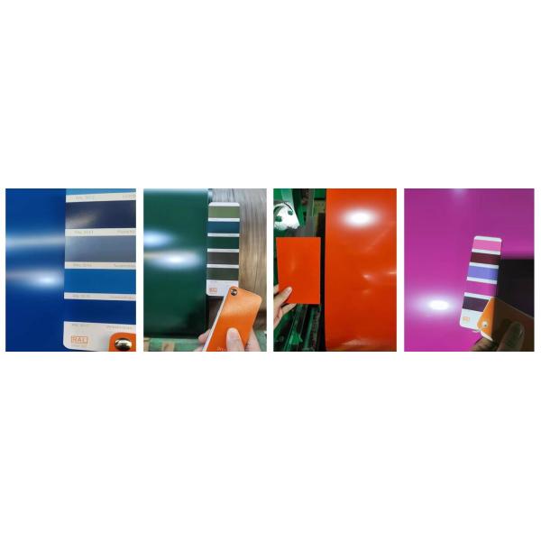 Z40 Galvanized Color Coated Steel Coil Bright Matt Surface