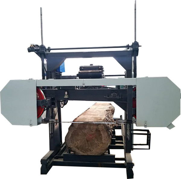 Horizontal hard log cutting diesel portable sawmill /Log cutting band saw