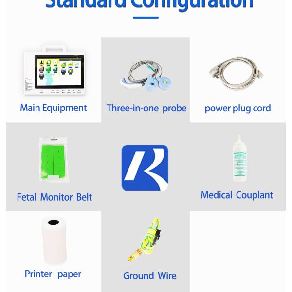 FM FHR TOCO CTG Machine Fetal Monitor