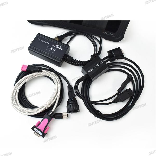 Forklift Linde Canbox Doctor Forklift Truck Diagnostic Tool Linde LSG Pathfinder Diagnosis Scanner and CF19 laptop