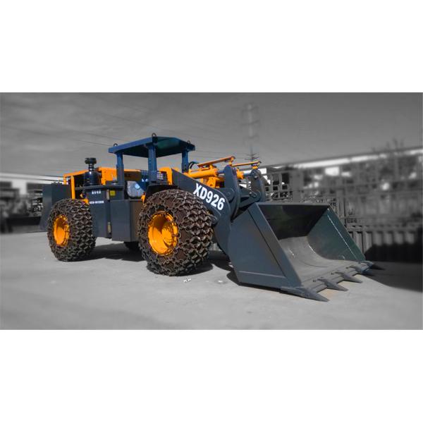 Underground wheel loader XD926 rated load 2.0ton with 1cbm bucket capacity
