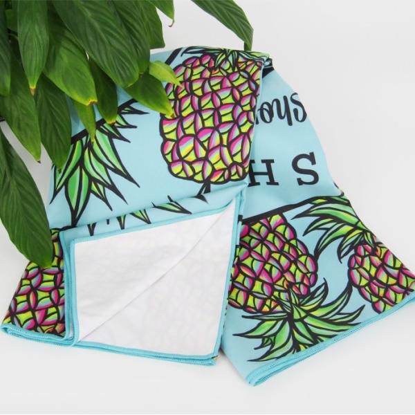 Personalised Microfiber Quick Dry Printed Bulk Beach Towels With Mesh OPP Bag
