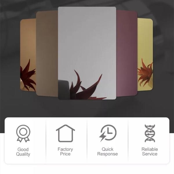 Length 1m To 90m 430 Stainless Steel Sheet Fireproof Corrosion Resistant