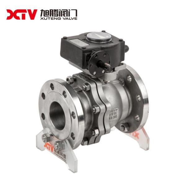 Xtv ANSI 150lb 304 316 Wcb Full Port Manual Flange End Floating Ball Valves