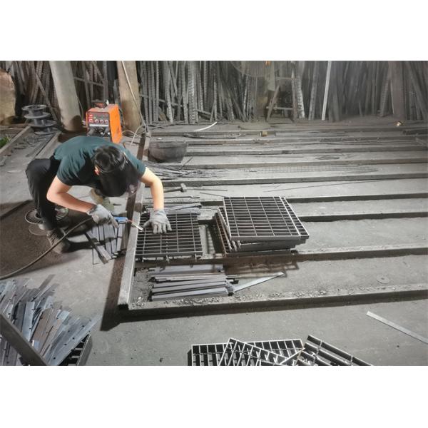 Car Wash Platform Steel Grating Plate 50x4 Mm Corrosion Resistance