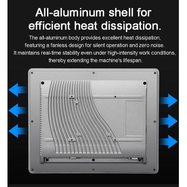 Industrial Embedded Touch Screen Display with IPS Panel Android Panel PC PCAP Capacitive Touch LCD Monitor