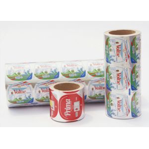 Printed Heat Seal Laminated Aluminum Foil Food Labeling Stickers