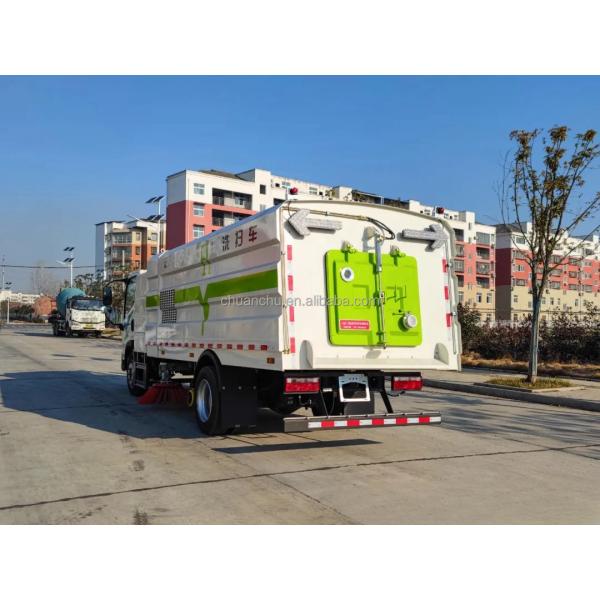 Custom's Convenience Made Easy with Dongfeng Pure Electric Road Sweeper Washer's Eco-Friendly Cleaning