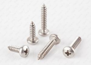 China 304 316 Stainless Steel Pan Head Bolts DIN 7981 Cross Recessed on sale