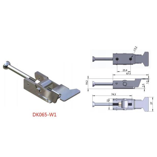 Polishing SS316 SS304 Stainless Steel Toggle Catch For Laser Cutting Machine