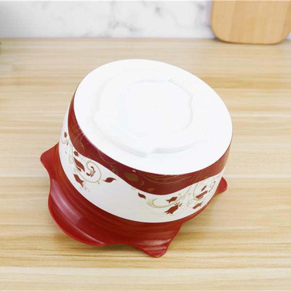 4pcs magnolia flower pot 410 stainless steel casserole hot pot set with lid cover