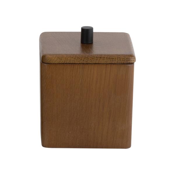 Square Shape Walnut Wood Bathroom Accessories Sets Bathroom Vanity Sets For Bathroom