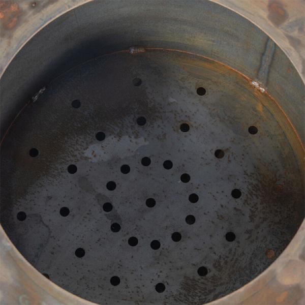 Custom Logo Charcoal Camping Fire Pit 19.5 Inch Portable Outdoor Wood Burning Smokeless Bonfire Fire Pit