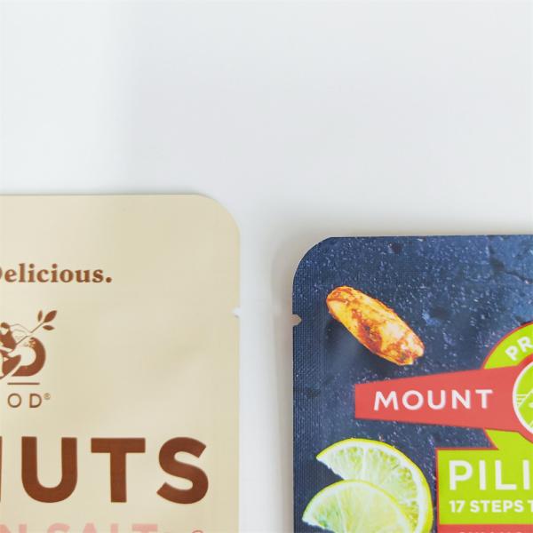 Custom Printed Food Grade Stand Up Packaging Bag Cashew Nut Zip Lock Pouch Heat Seal Food Bag For Nuts