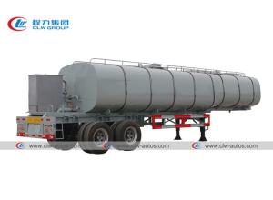 Quality 2 Axle 30000L Heated Asphalt Tank Trailer With Insulation Layer And Burner wholesale