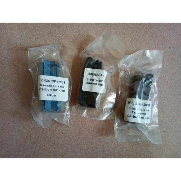 Brake Pads Cork Wood Material replacement for Carbon Rim Use with Shimano/Campgnolo Cassette promotion Blue Brown Black