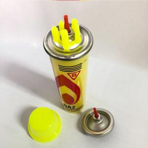 Quality 80ml Butane Camping Stove Gas Bottles Canister Refills Eco Friendly wholesale