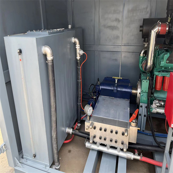 Uhp Water Blasting Equipment Ultra High Pressure Diesel Drived 1450rpm