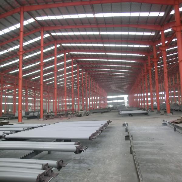 Q235B Q355B Steel Hangar with H Beam Frame and 200km/h Wind Resistance