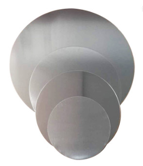 Customized 1050 Flat Aluminum Discs Circles Plate Non Alloy For Cookware
