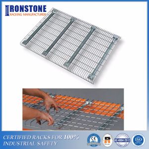 Quality Welded Waterfall Galvanized Finishing Metal Wire Mesh Deck For Pallet Rack wholesale