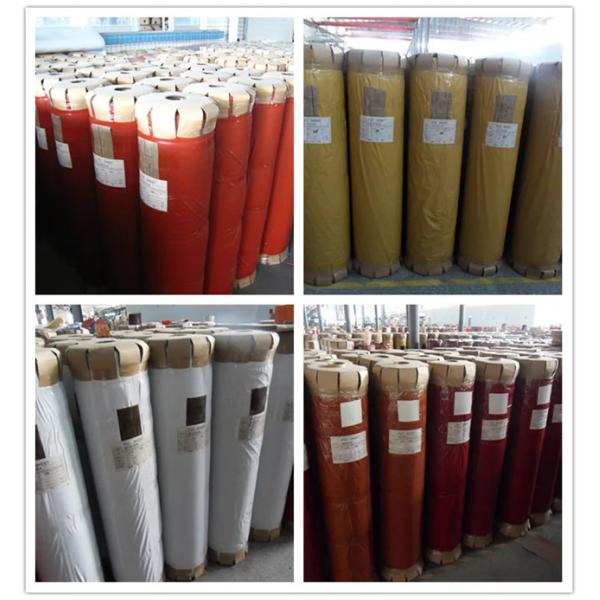 High gloss surface PVC decorative panel for kitchen cabinet, manufactured using vacuum membrane pressing process.