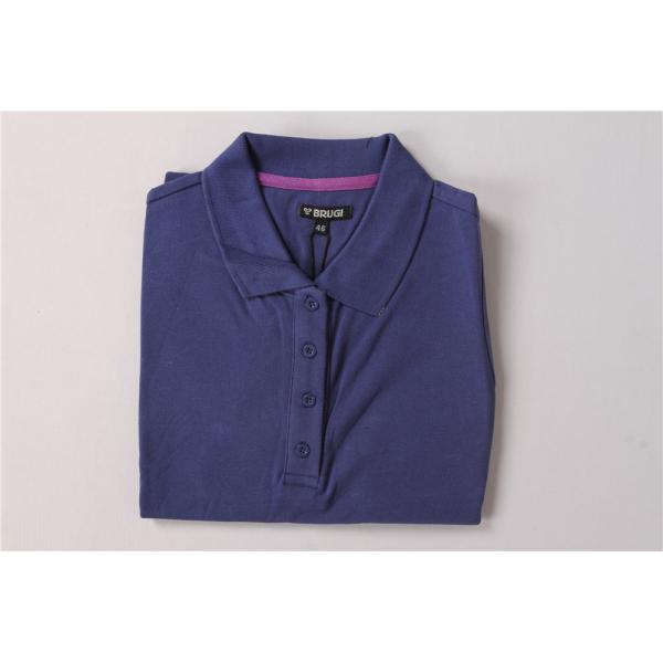 Sleeveless 5 Colors 95% Cotton 5% Spandex Ladies Polo Shirts