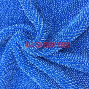 China 450gsm 160cm Twist Pile 100 Polyester Microfiber Fabric on sale