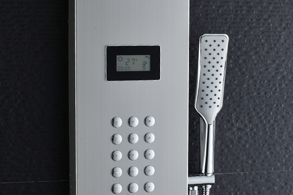 Exquisite Waterfall Shower Panel , Bathroom Shower Panels With 2 Massage Jets