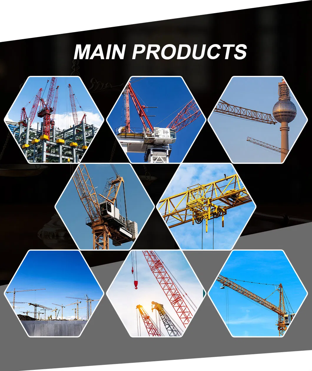 Pre-Owned 10t Lifting Capacity Zoomlion W7015-10m Hoist Crane Suitable for Various Construction Projects