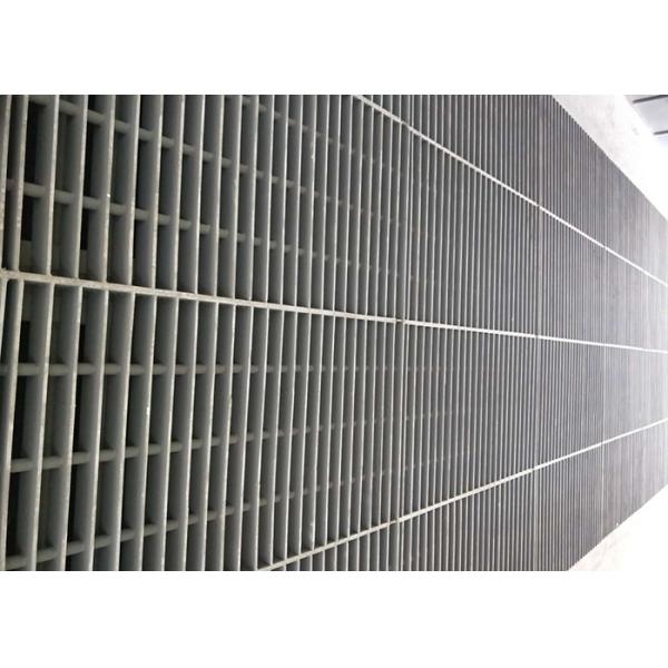 Expanded Heavy Duty Steel Grating , Large Metal Floor Grates Customized Size