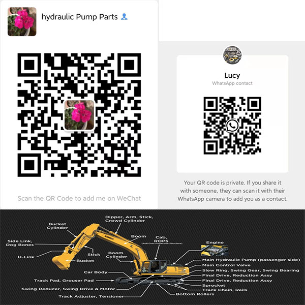 Sauer Danfoss Excavator Daikin Piston Pump Parts PV20 PV21 PVD22 PV22 PV23 PVD23