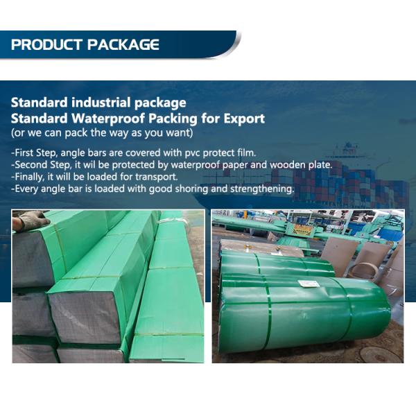 Equal Slotted Stainless Steel Angle Bars Thickness 0.3mm 10mm