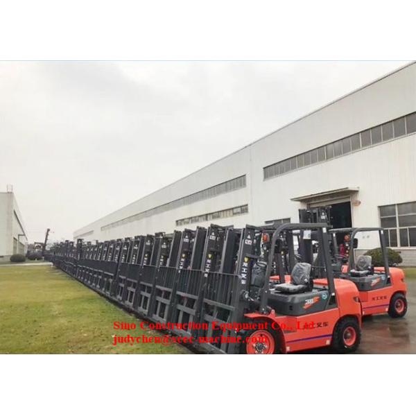 Diesel Powered Forklift LG60DT Max.Loading 6t Forklift Engine 85Kw Euro III