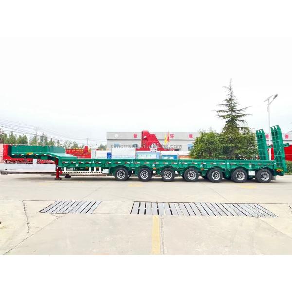 CIMC Heavy 6 Axle Low Bed Semi-Trailer Steel Material Truck Trailers with Performance