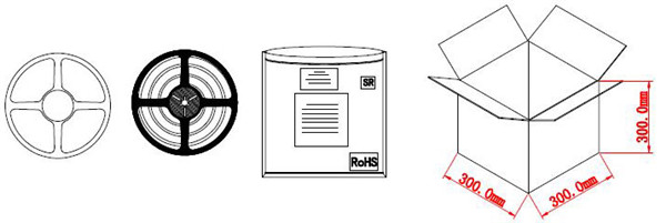 Red Color Wall LED Strip Lights For Entertainment Club / Hotel / Car Decorative