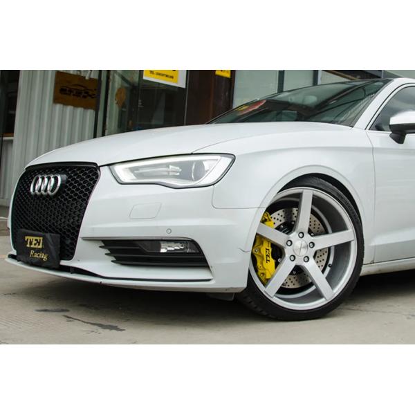 Front Big Brake Caliper 6 Piston Forged Caliper With 355x32mm Drilled Disc Rotor For AUDI A3 2010-2021 18/19/20" Wheel