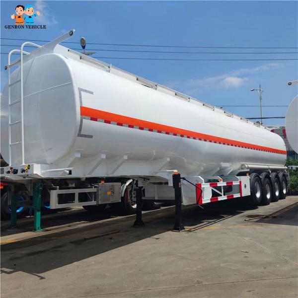 12.00R22.5 42000 45000 50000 Liters Steel Diesel Fuel Tanker Oil Semi Trailer