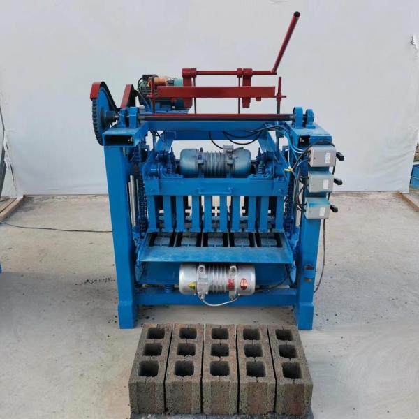 Factory Wholesale Automatic 2-Hole Concrete Cement Brick Making Machine Plastic Waste Processor Manufactured in China