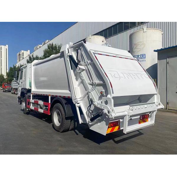 Sinotruck 371HP Garbage Compactor Truck HOWO 4X2 Trash Truck