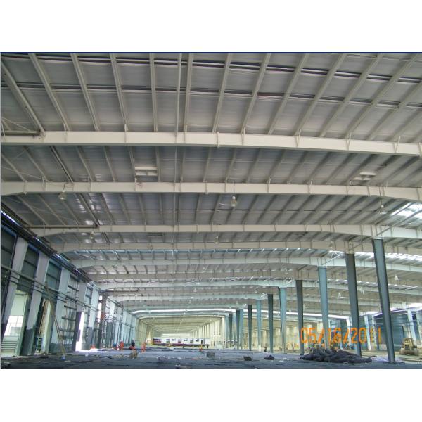 Anti Earthquakes Z Shaped Q235 Prefabricated Steel Warehouse Construction