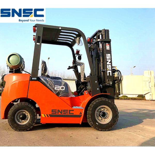 2ton Nissan Engine LPG Gasoline Paper Roll Clamp Forklift