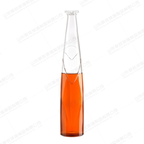 250ml 500ml 750ml Glass Wine Bottle for Open Fine Wine Sealed White Whiskey Vodka Gin