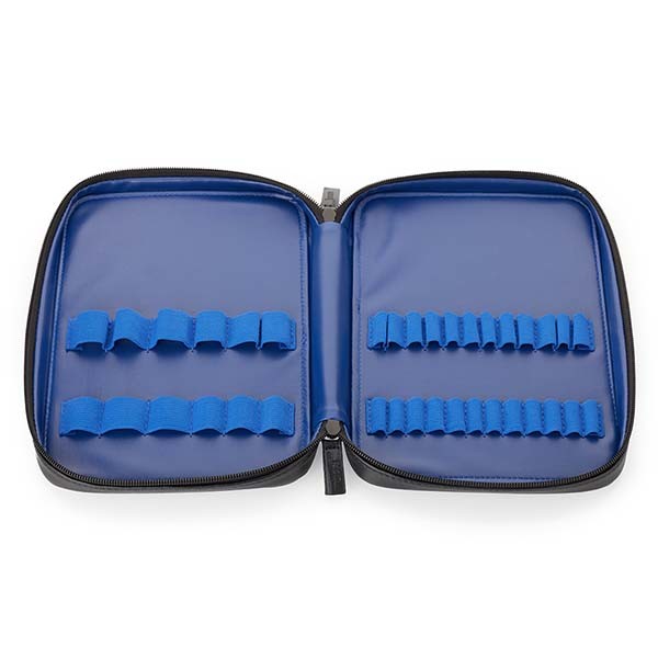 Zipper Closure 25.5x4.5x18cm Folding Makeup Bag Multi Use Comfortable