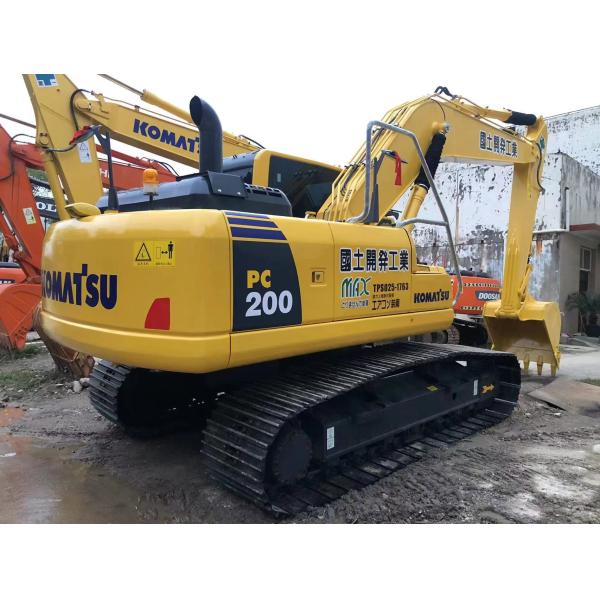 Good Condition Used Komatsu PC200 Crawler Excavator with 0.8m3 Bucket