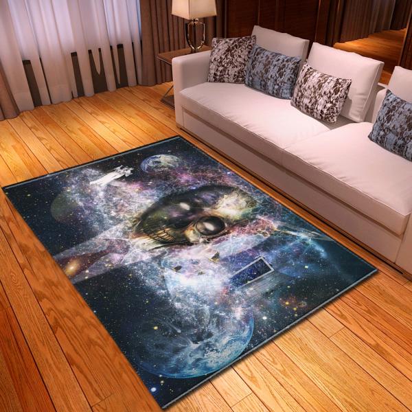 Cross border Skeleton Living Room Floor Mat Bedroom Restaurant Carpet Door Mat