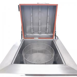 Quality Rotating Spray Ultrasonic Auto Parts Cleaner AISI SS 304 380V With Degreasing wholesale