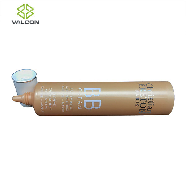 30 ML Diameter 25 MM Cosmetic Tube Packaging With White Slant Tip For BB Cream